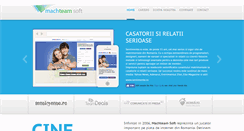 Desktop Screenshot of machteamsoft.ro